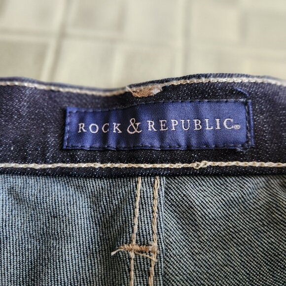 Women's Rock & Republic jean short Size 6 - Picture 2 of 7